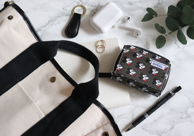 mini　2021年　3月号　雑誌　付録　レビュー　ミニ　財布　ディズニー　ミッキー　シップスエニィ　SHIPS any