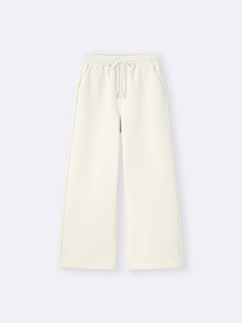 パフスウェットバギーパンツ 2025gu大人女性おすすめパフスウェットバギーパンツ