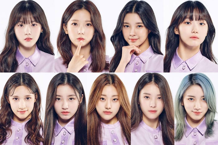 「Girls Planet 999 : 少女祭典」 ファイナルステージ中間発表1~9位 (C)CJ ENM Co., Ltd, All Rights Reserved