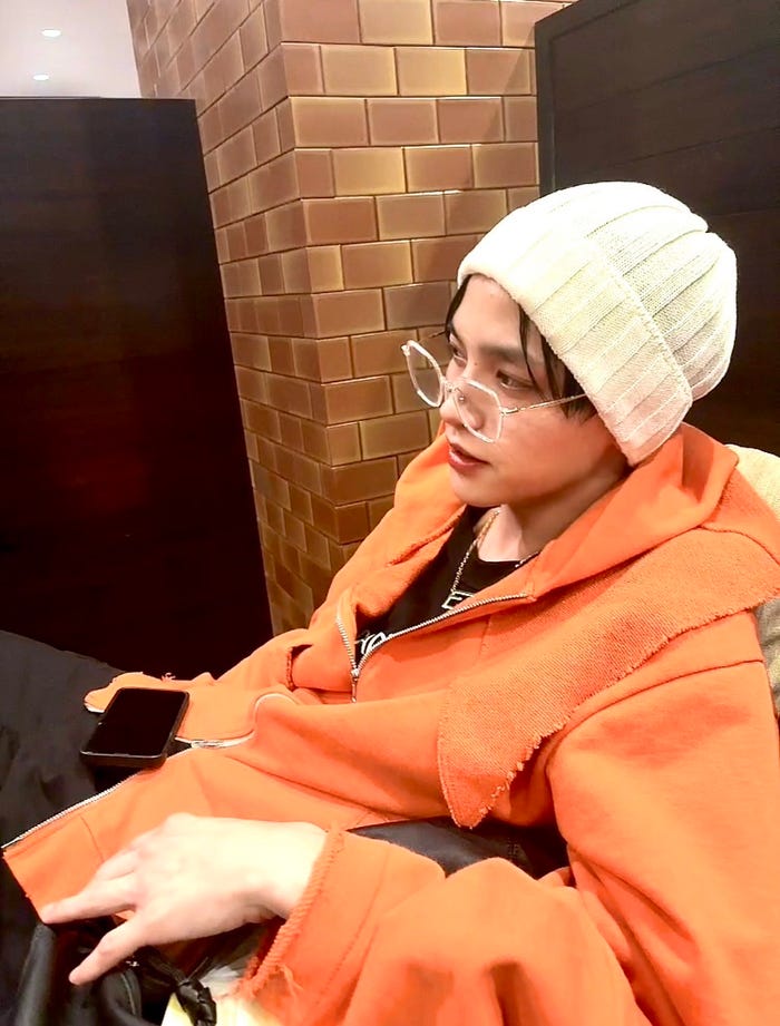 松本旭平「読者モデル大集合!!」(提供写真)