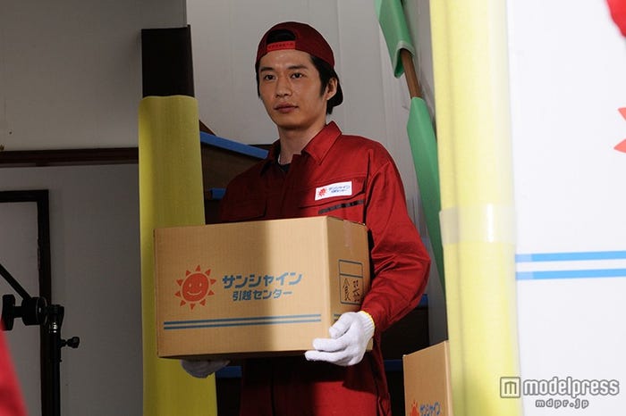 田中圭/「引っ越し」篇その2メイキング