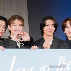 南雲奨馬、濱屋拓斗、長妻怜央、鈴木曉(C)モデルプレス