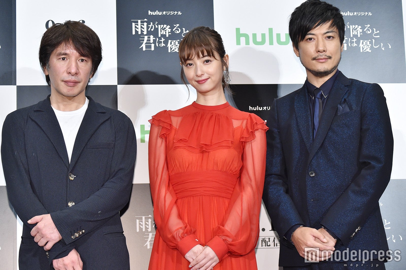 野島伸司氏、佐々木希、玉山鉄二 （C）モデルプレス