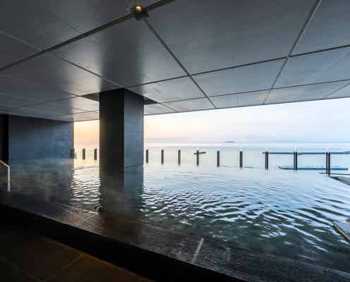 「熱海パールスターホテル」客室温泉付の87室&水平線を眺めるインフィニティバス完備