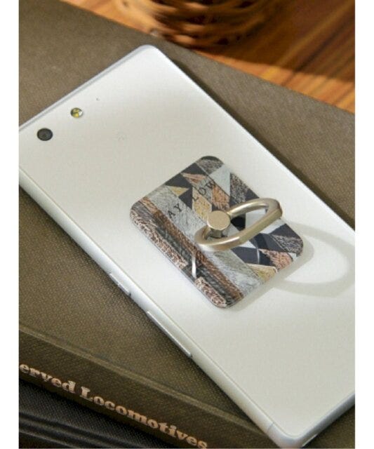 BAYFLOW(ベイフロー)楽天市場店 BF BAYFLOWの大人っぽいデザインのスマホリング