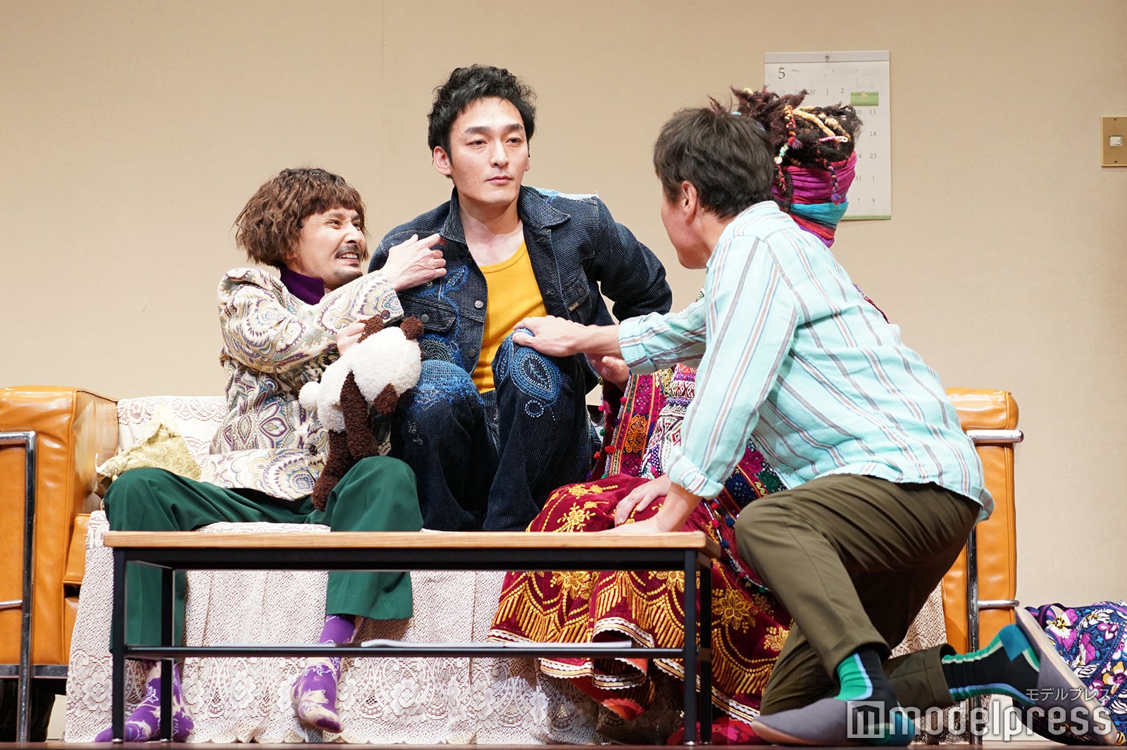 畠中洋、草なぎ剛、小林きな子、羽場裕一／「家族のはなし」公開舞台稽古（C）モデルプレス