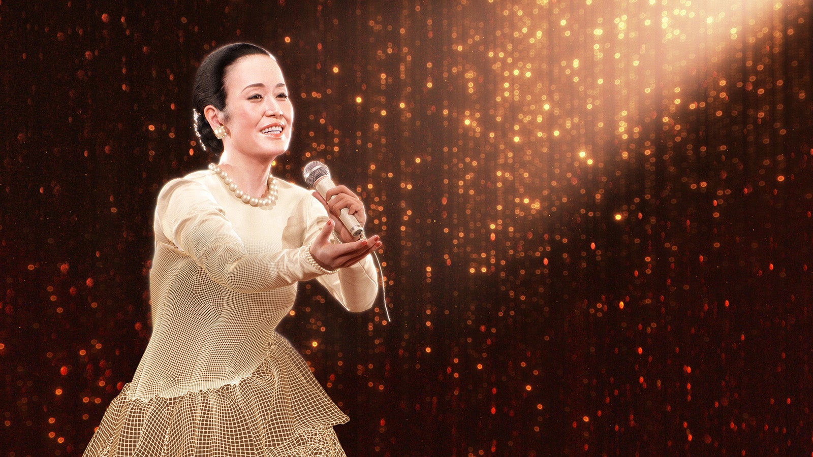 AI美空ひばりキービジュアル（提供写真）