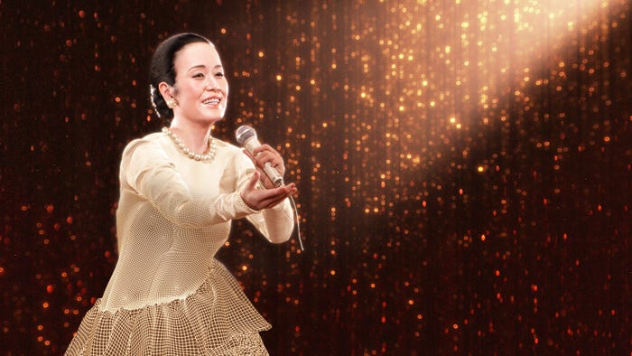 AI美空ひばりキービジュアル(提供写真)