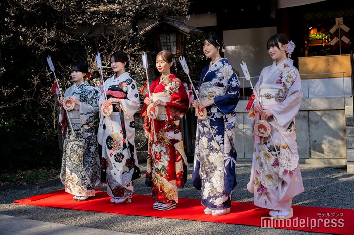 瀬戸口心月、奥田いろは、菅原咲月、五百城茉央、愛宕心響(C)モデルプレス