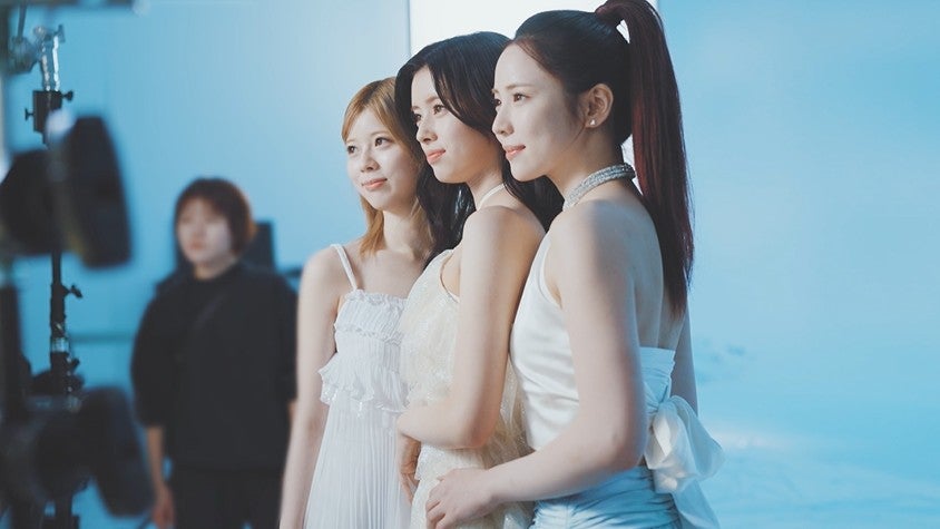 NiziU／新CM「肌ノイズミュート」メイキング（提供写真）