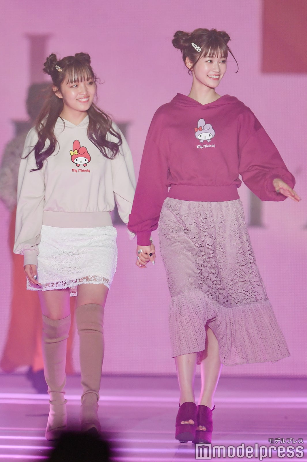 ねお、めるる（C）モデルプレス