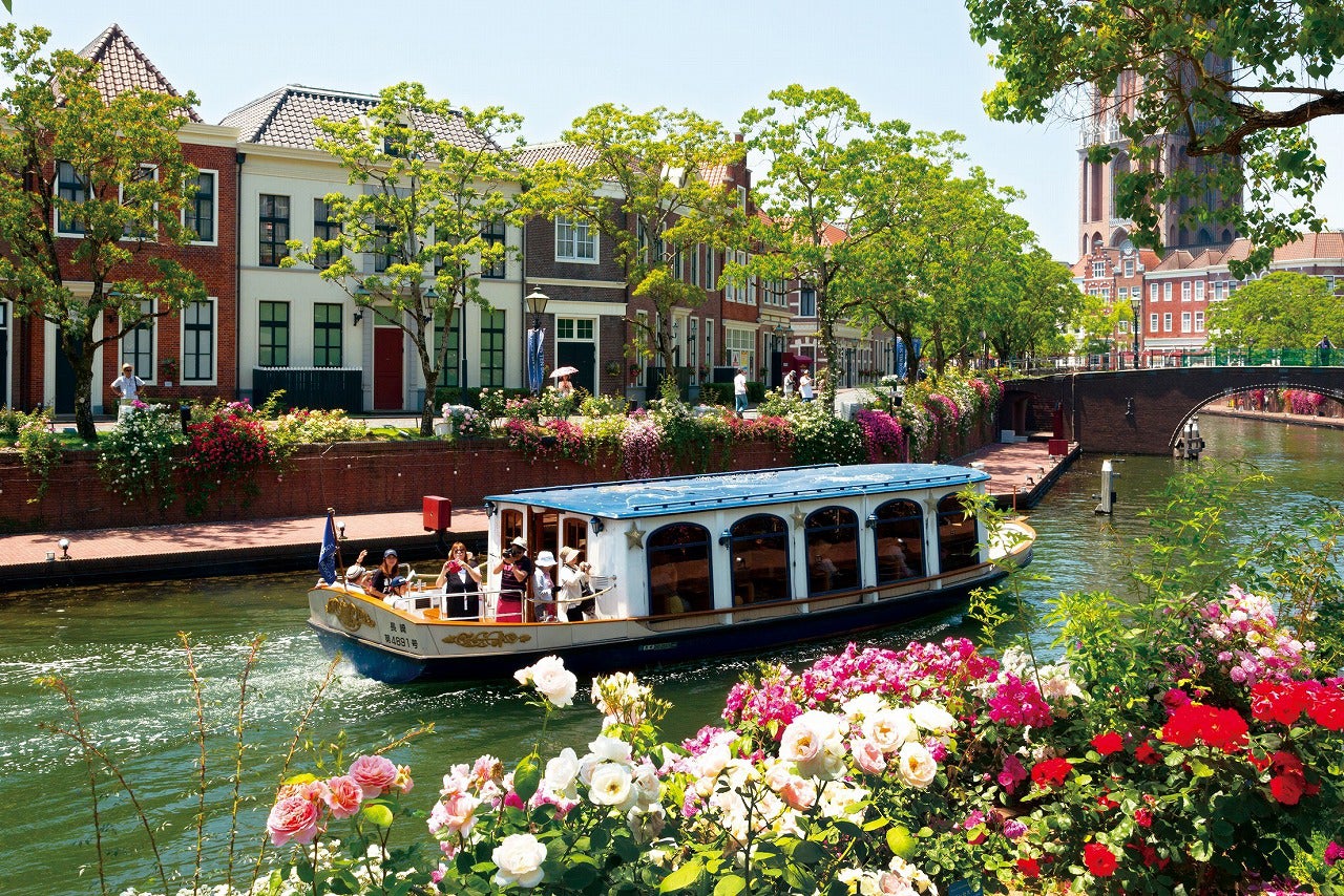 バラの運河／画像提供：ハウステンボス
