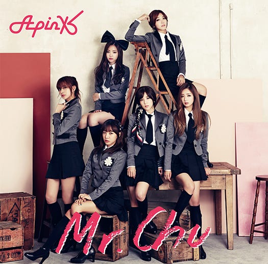 Apink「Mr.Chu (On Stage)~Japanese Ver.~」初回生産限定盤A