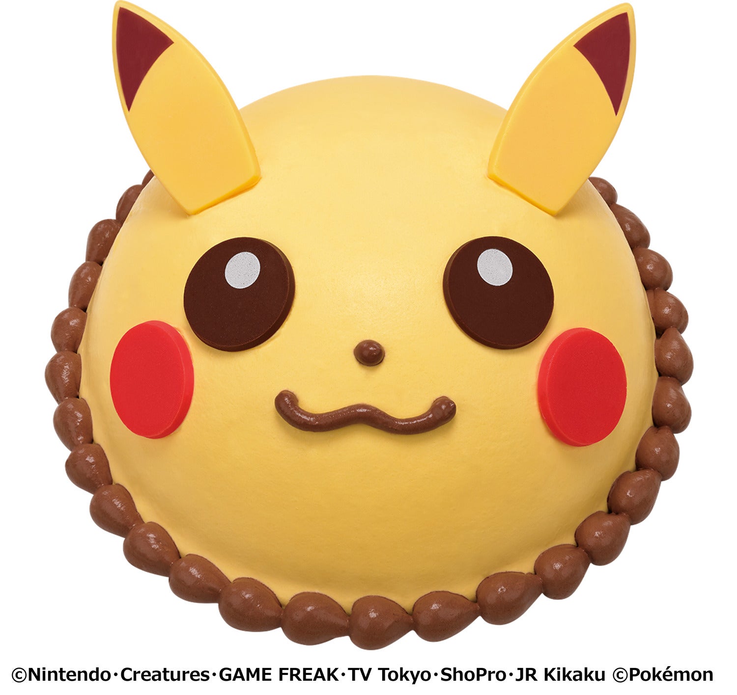 通年販売中のポケモン アイスクリームケーキ ピカチュウ（C）Nintendo・Creatures・GAME FREAK・TV Tokyo・ShoPro・JR Kikaku （C）Pokemon