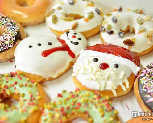 クリスピークリームドーナツ、クリスマス限定の新商品を食べ比べ<試食レポート>