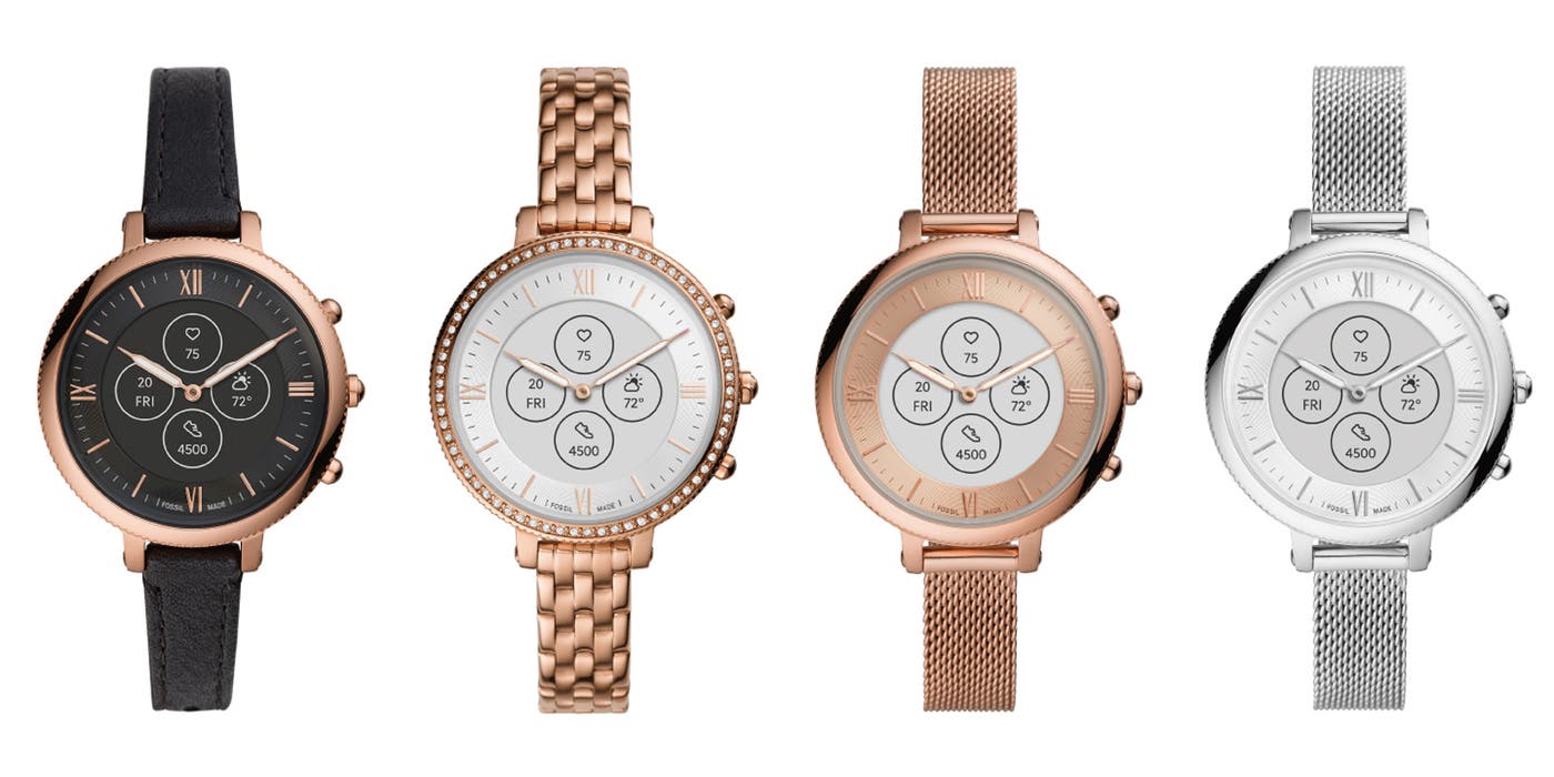 「MONROE HR」左よりFTW7035 26,500円 、FTW7037・FTW7039・FTW7040 各29,000円 (すべて税抜き)