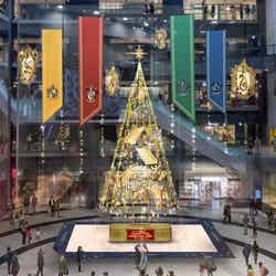 グランフロント大阪、クリスマスは「ハリー・ポッター」魔法ワールドとコラボ 物語の世界観を感じるツリーや特別装飾