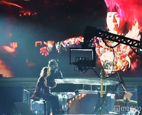 X JAPAN、18年ぶり紅白で名曲&新曲を熱唱 激しいパフォーマンスを展開<紅白本番>