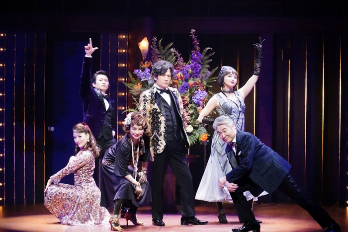 (左上から時計回りに)松田凌、稲垣吾郎、石田ニコル、羽場裕一、北村岳子、花乃まりあ(提供写真)
