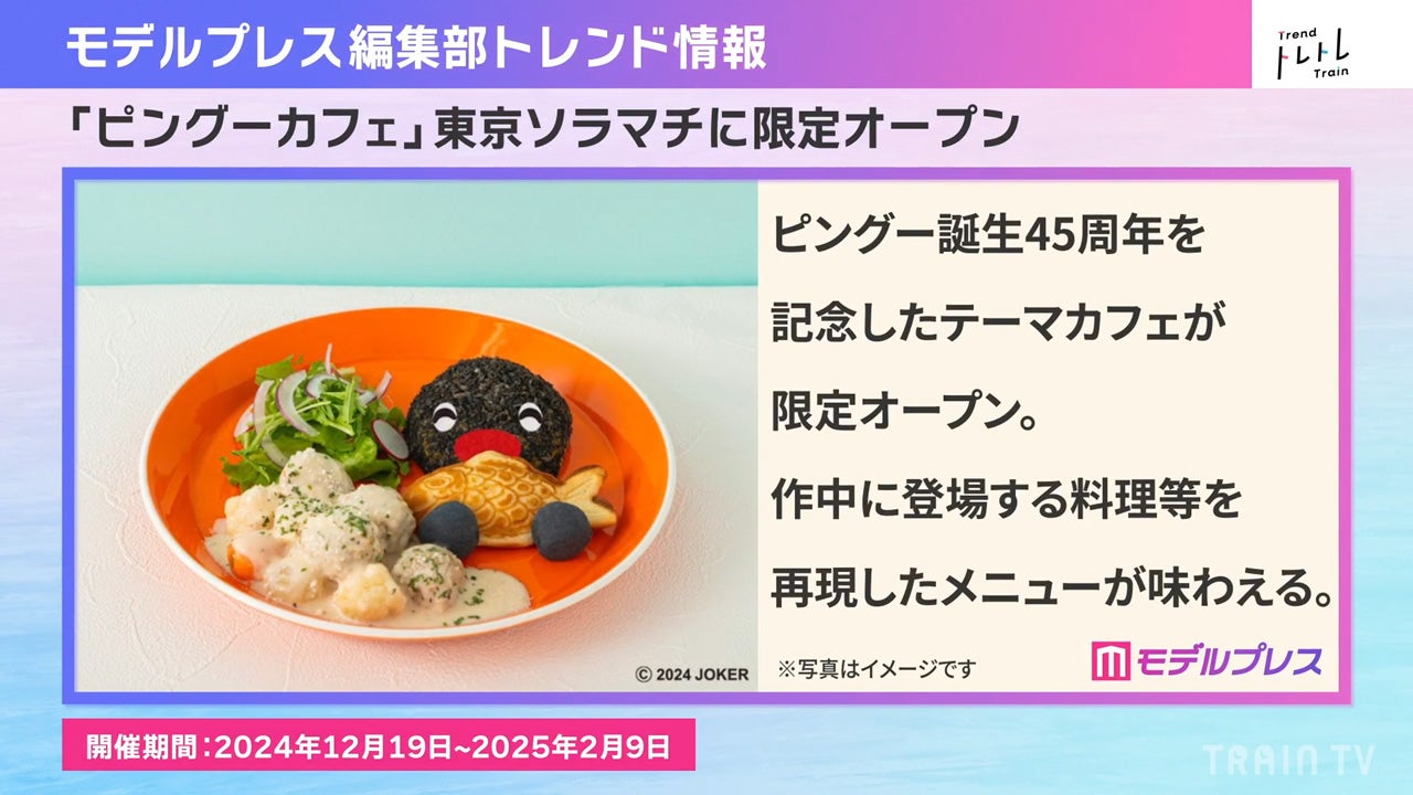 画像提供／TRAIN TV