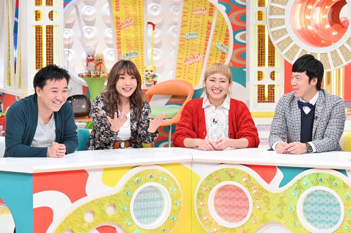 月亭八光、野呂佳代、丸山桂里奈、東貴博 (画像提供:毎日放送)