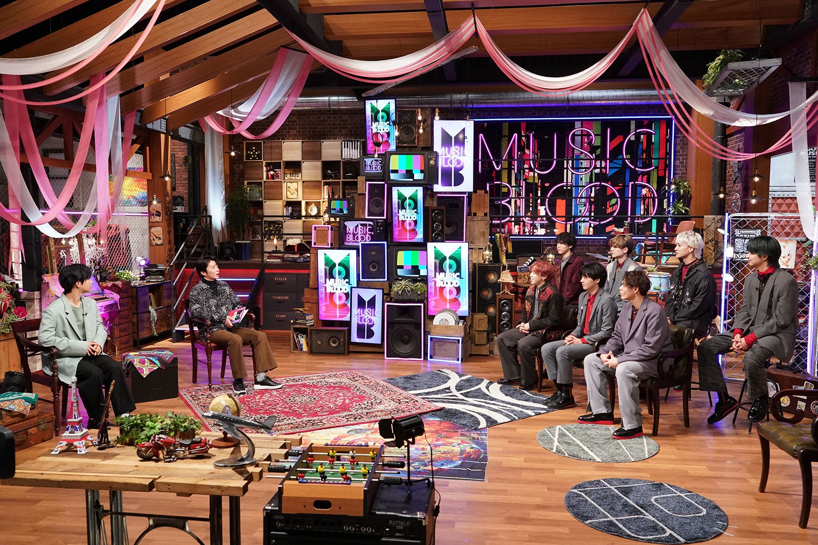 千葉雄大、田中圭、BE:FIRST（C）日本テレビ