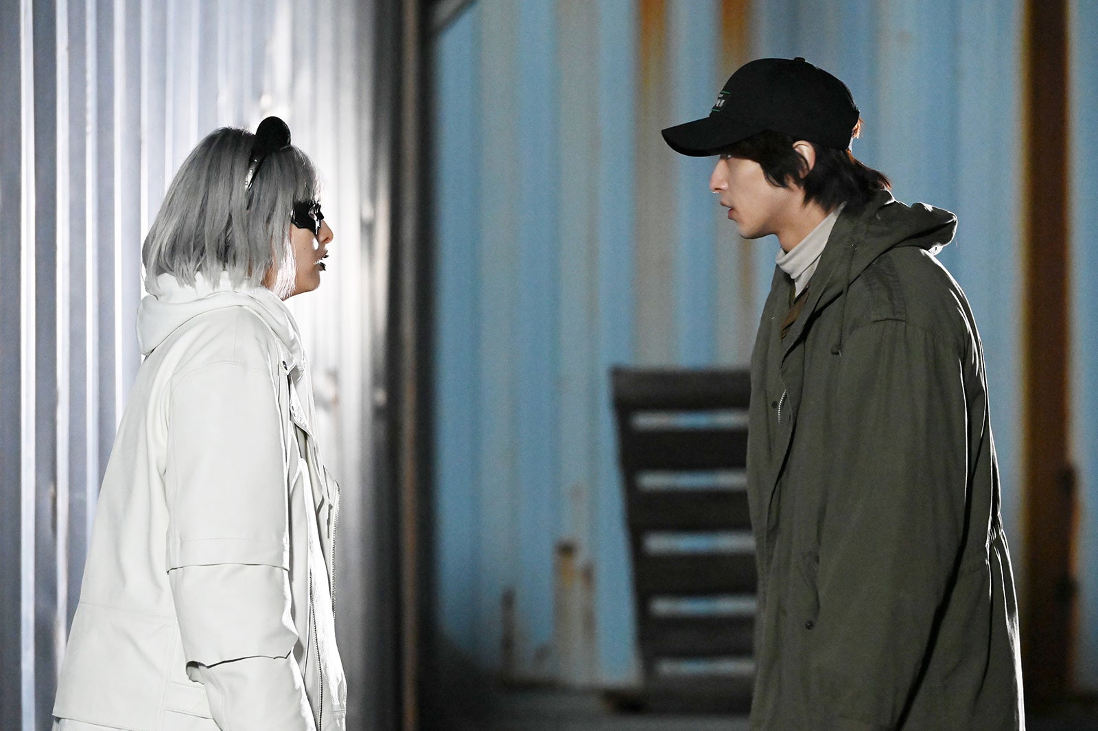 清野菜名、横浜流星／「シロでもクロでもない世界で、パンダは笑う。」第5話より（C）日本テレビ