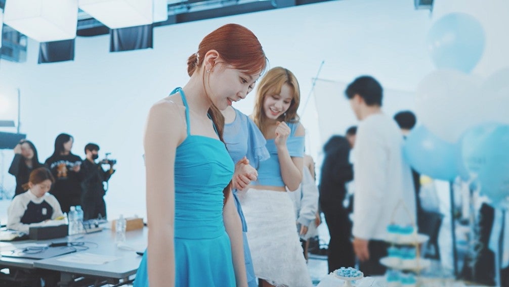 NiziU／新CM「肌ノイズミュート」メイキング（提供写真）