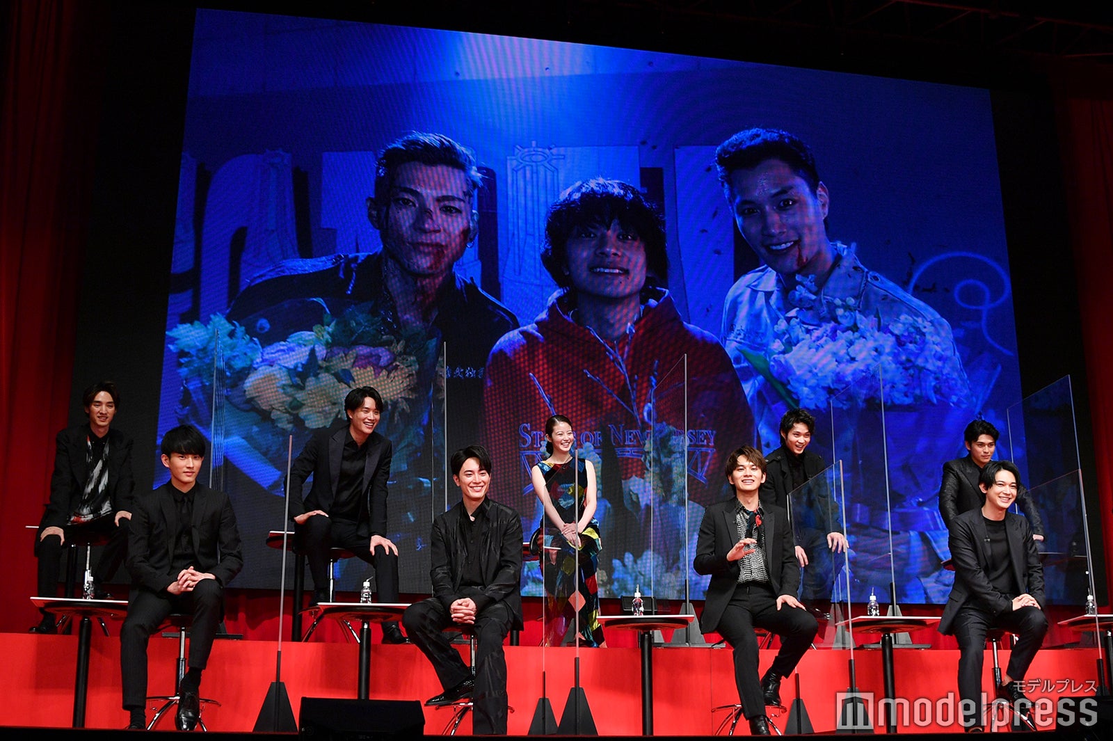 映画「東京リベンジャーズ」おうちでプレミアムナイトの模様（C）モデルプレス