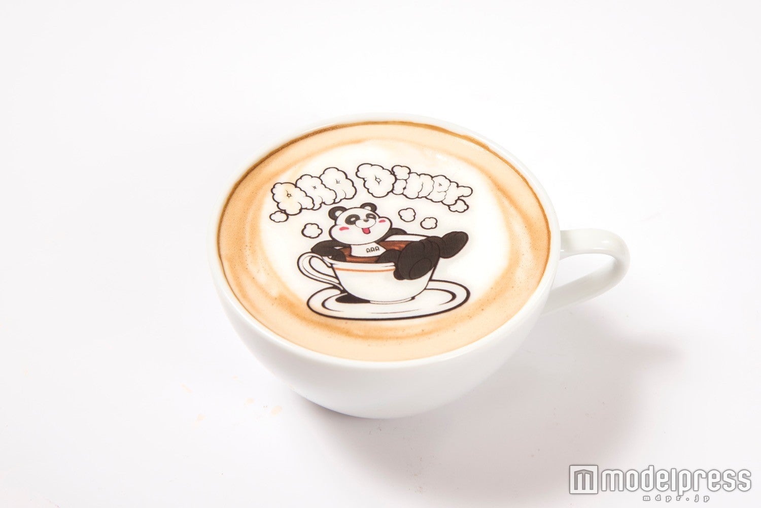 「AAA Diner ラテ」（ホット）￥680
