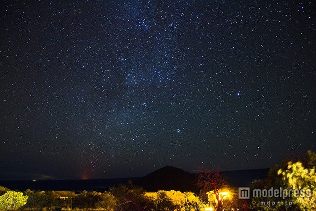 プラネタリウムのような満点の星空／photo by Matt Rafferty