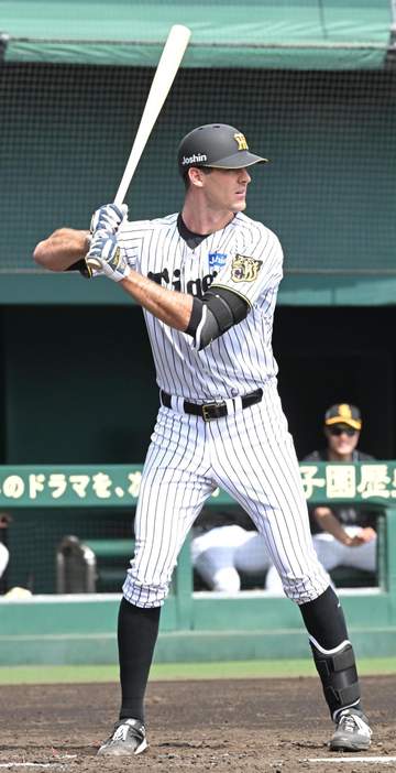 阪神 新外国人の打席登場曲にSGLざわつく ラグズデール本人も「誰が選んだか分からない」2軍戦で珍光景 9番・投手兼DHで出場