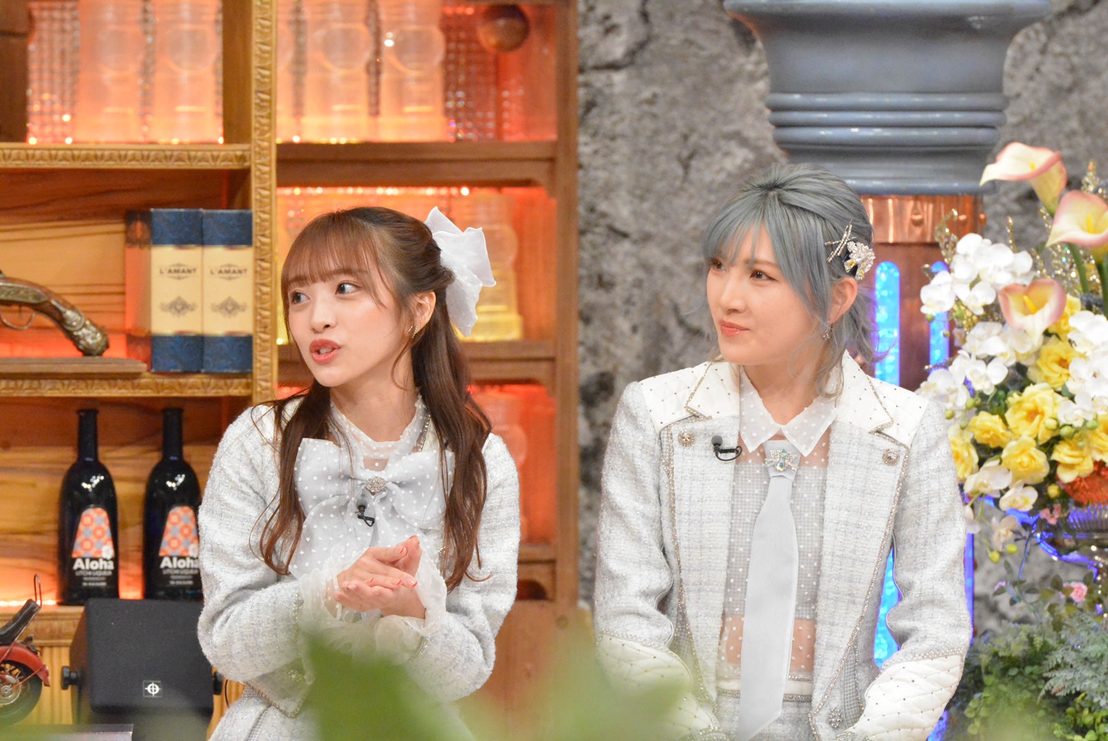 向井地美音、岡田奈々（C）読売テレビ