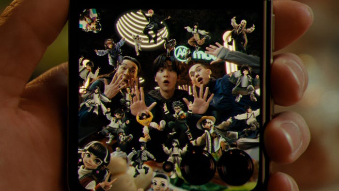 目黒蓮出演CM「穴場のカフェ」篇(提供写真)