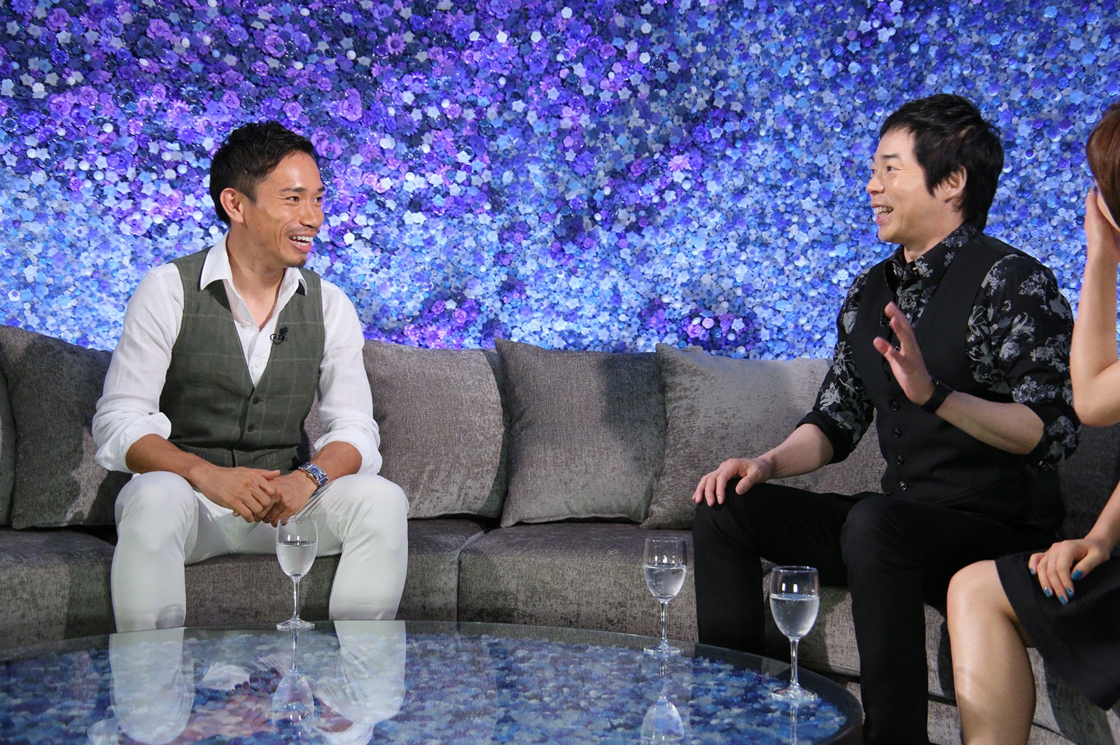 （左から）長友佑都、今田耕司、瀧本美織／画像提供：日本テレビ