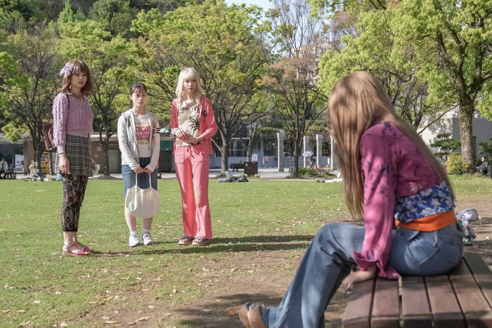 田村芽実、橋本環奈、岡本夏美、みりちゃむ「おむすび」第10話(C)NHK