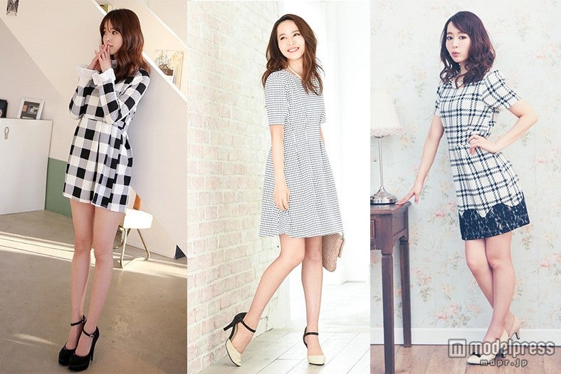1枚で即カワイイ！愛されチェックワンピで彼をトリコに