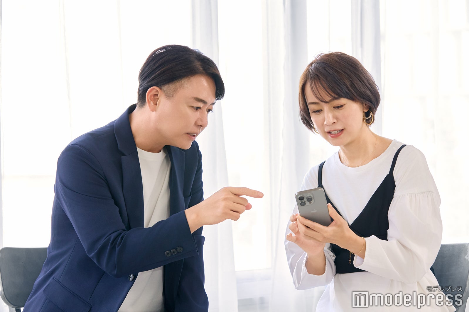 籾山敦輝典氏、鈴木亜美（C）モデルプレス