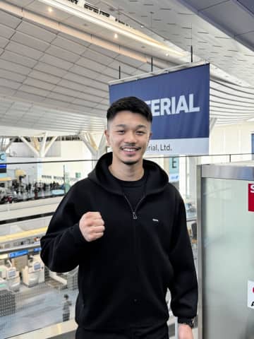 5.2井上尚弥と決戦！ 中谷潤人「（戦況は）ある程度想定」 約1カ月の米LA合宿に出発「できること伸ばして完璧に」