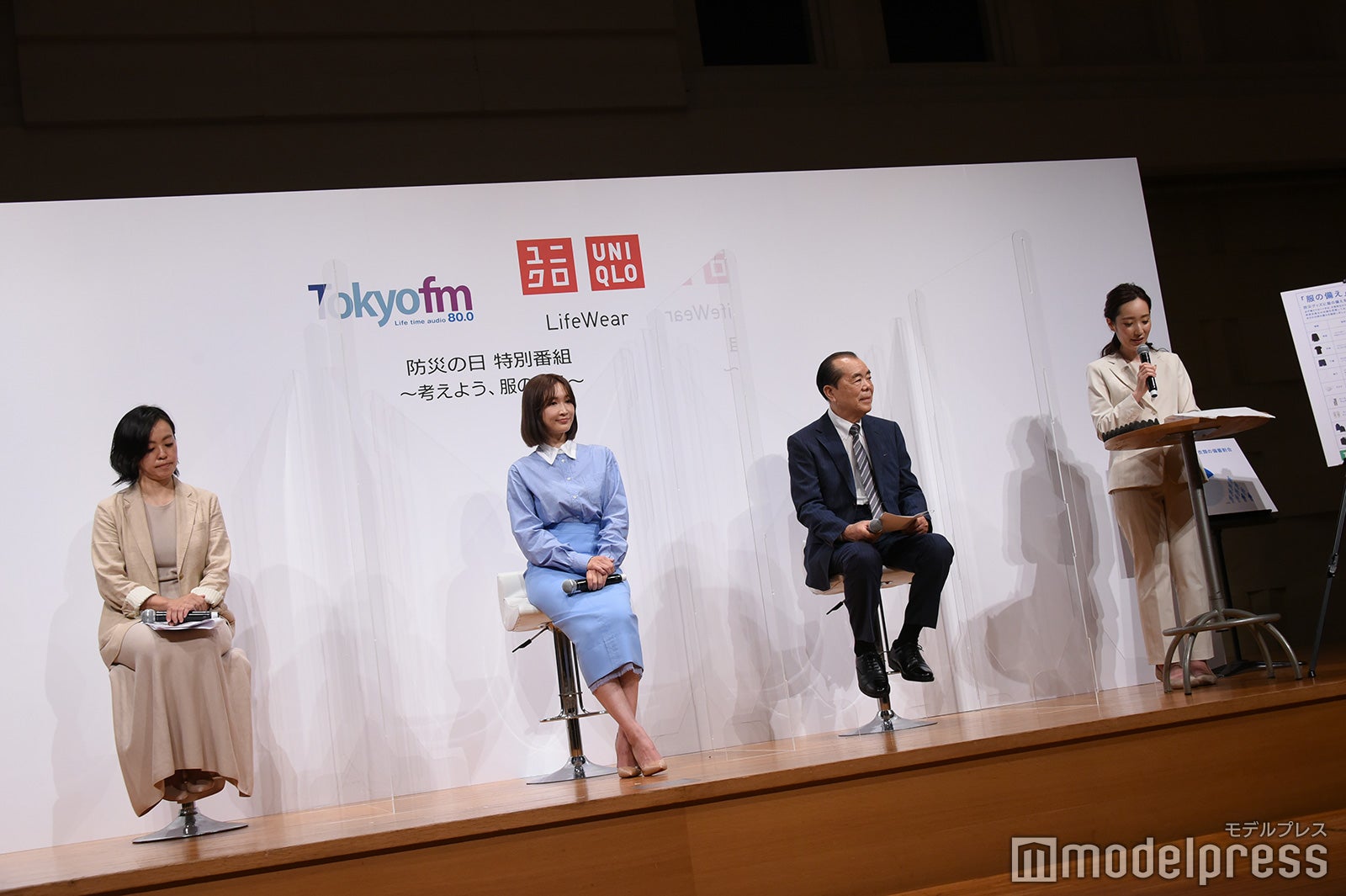 シェルバ英子さん、紗栄子、山村武彦さん、MC（C）モデルプレス