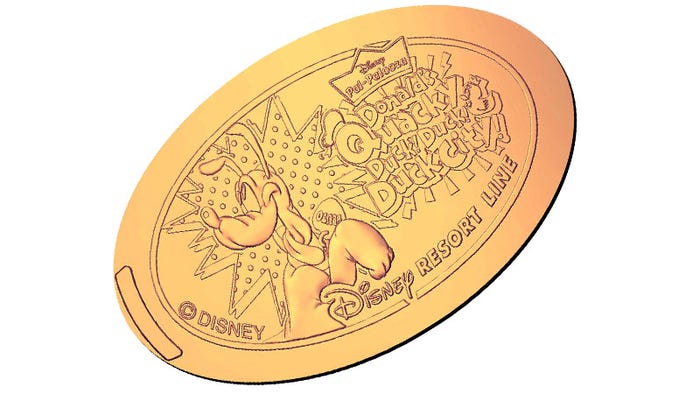 スーベニアメダル(C)Disney