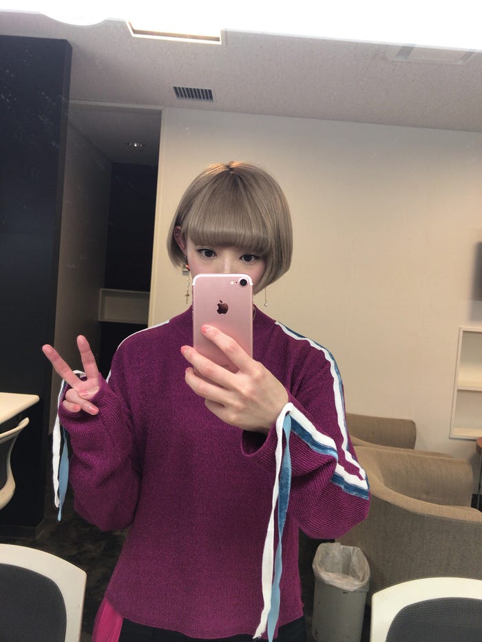 最上もがオフィシャルブログ(LINE)より