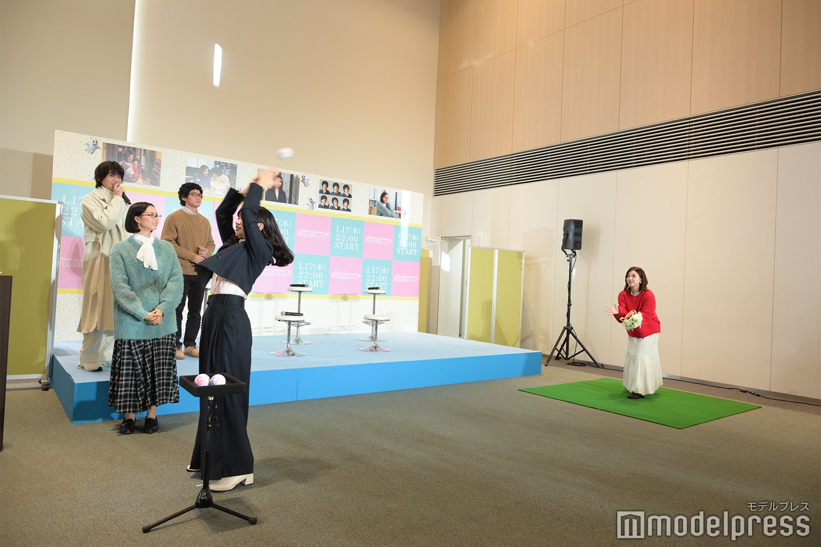 「婚活1000本ノック」会見の様子（C）モデルプレス