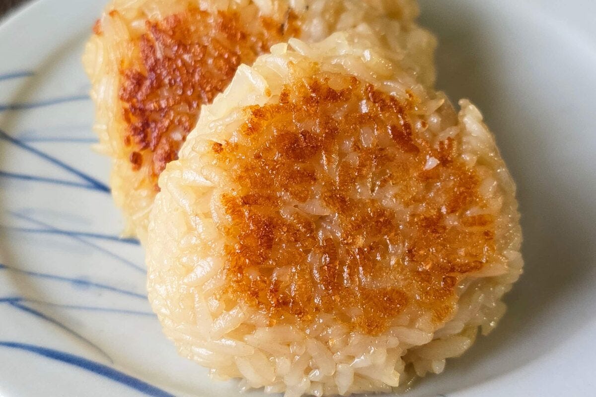 昆布茶焼きおにぎり