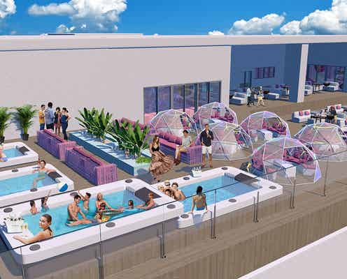 沖縄に屋上BBQ施設「コージールーフトップバー」イーアス沖縄豊崎に誕生