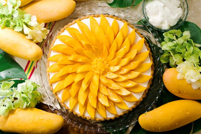 タイ産 マハチャノックマンゴーのタルト ~ヨーグルト風味~