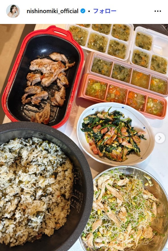 西野未姫Instagramストーリーズより