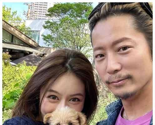 黒木啓司さん&宮崎麗果さん夫妻、“新しい家族”を報告「パパは既に超デレデレ」