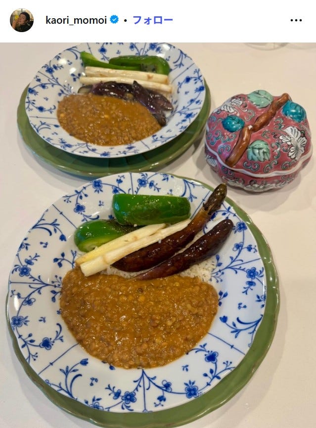 桃井かおりInstagramより