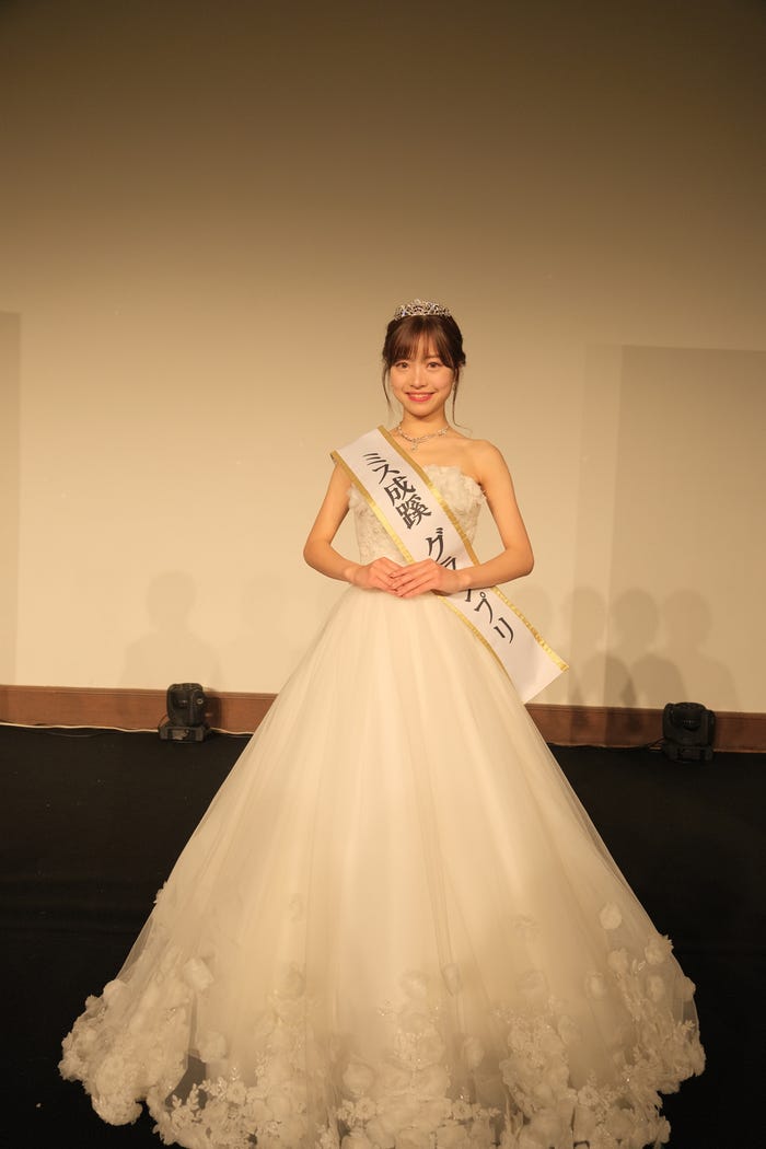 「ミス成蹊」グランプリ・田辺萌夏さん(提供写真)